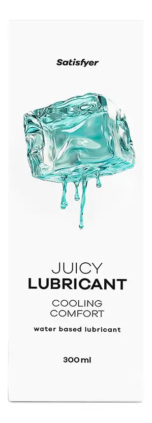 Satisfyer vandbaseret glidecreme, Cooling Comfort - 300 ml.