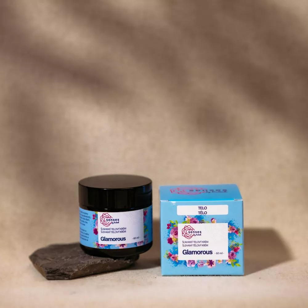 Kvitok Pisket kropscreme SENSES – Glamorous 60ml