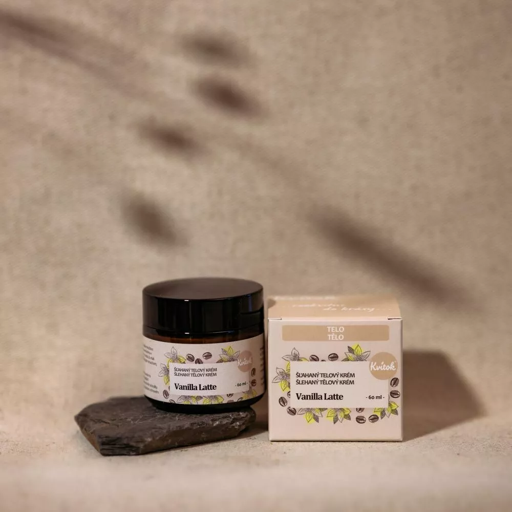 Kvitok Pisket Body Cream – Vanilla Latte 60 ml