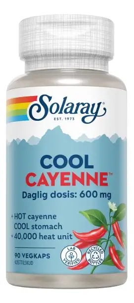 Solaray Cool Cayenne - 90 kaps.