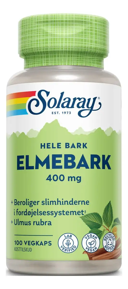 Solaray Elmebark - 100 kaps.