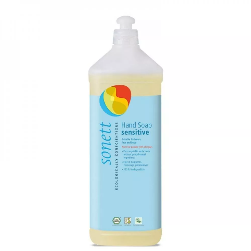 Sonett Flydende håndsæbe - Sensitive 1 l