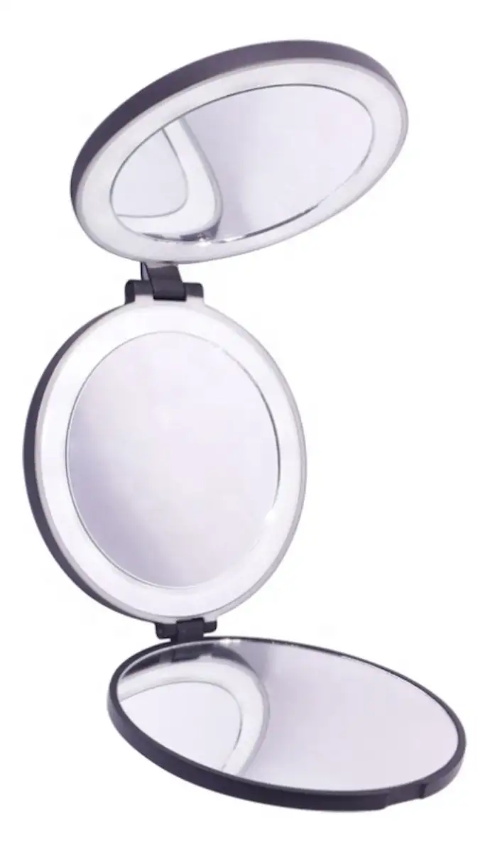 UNIQ Tri-fold Spejl med LED x5 og x10 - 1 stk.