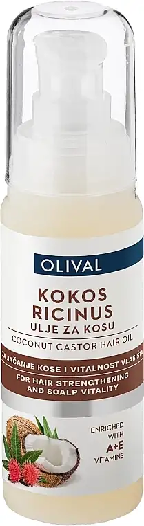 Hjulkroneolie til hår med kokos 70961902
