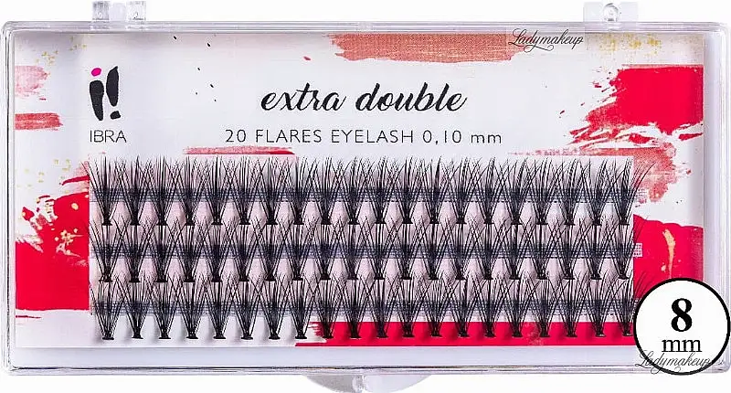 Ibra Extra Double 20 Flares Eyelash C 8 mm 30278641