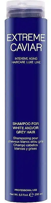 Shampoo til lyst og gråt hår med ekstrakt af sort kaviar 23411228