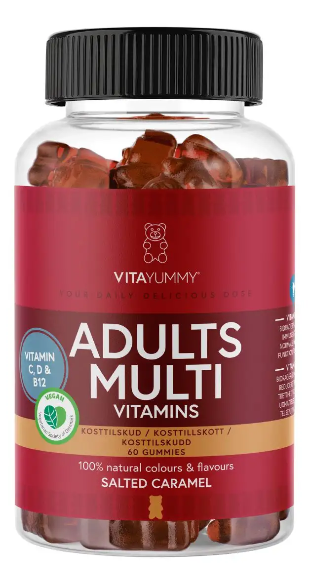 VitaYummy Adults Multi Salted Caramel - 60 stk.