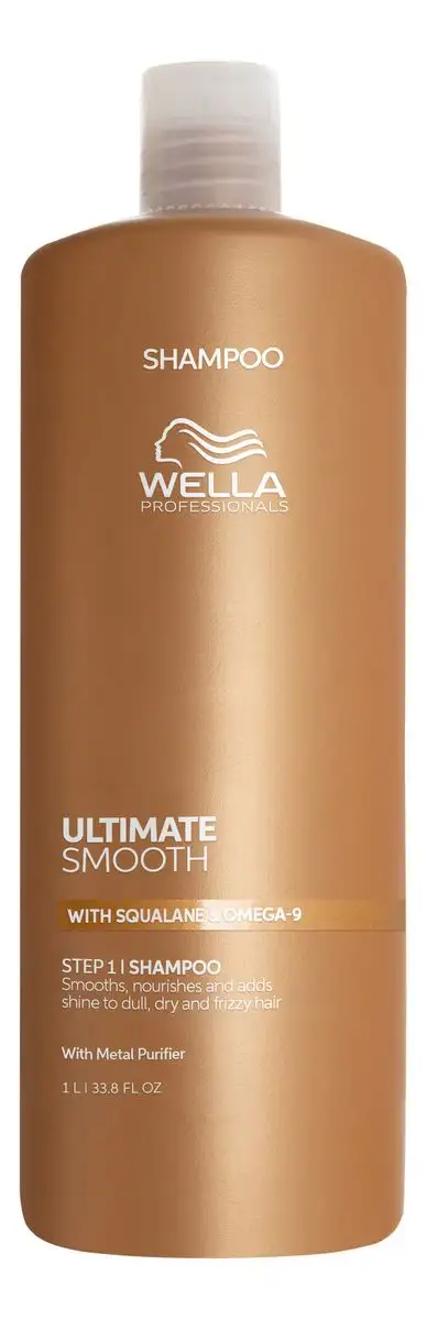 Wella Professionals Ultimate Smooth Shampoo - 1000 ml.