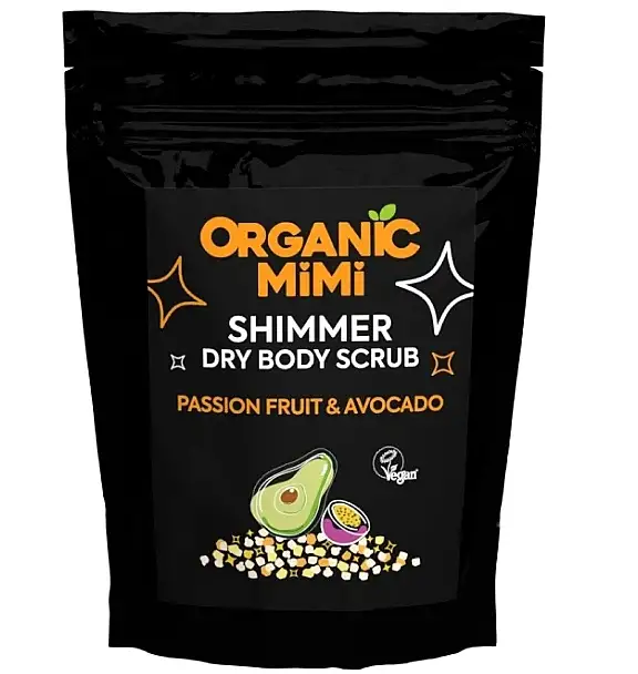 Kropsskrub med shimmer 'Passionsfrugt og avocado' 77475005