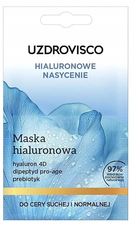 Fugtgivende hyaluronmaske til tør og normal hud 57645276
