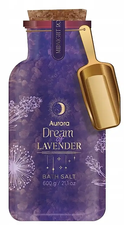 Badesalt 'Drøm om Lavendel' med ske inkluderet 74105227