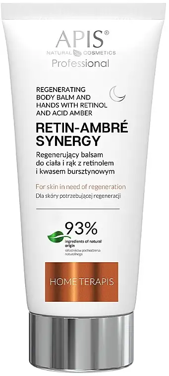 Regenererende natkrops- og håndbalsam med retinol og ravsyre 35700036